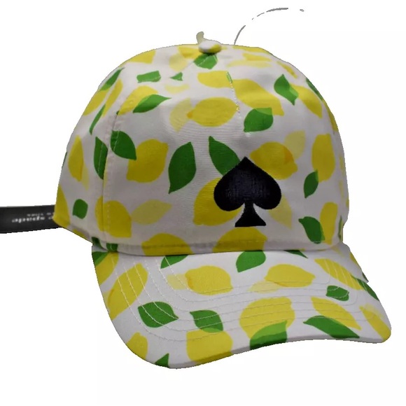 ♠️♠️♠️ Kate Spade  Lemon Toss Baseball Cap♠️♠️♠️ - Picture 4 of 6
